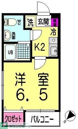 ピアコートTM中村橋の物件間取画像